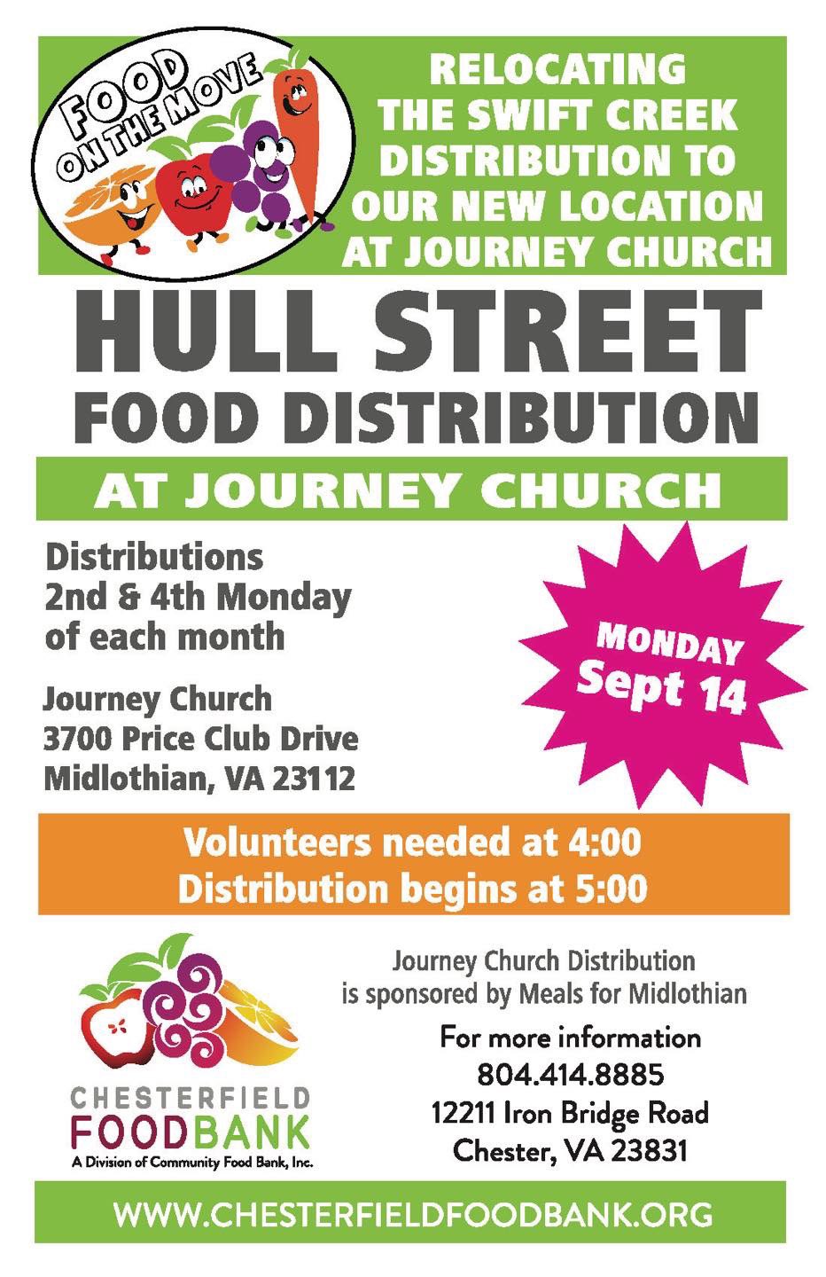 chesterfield food bank hours