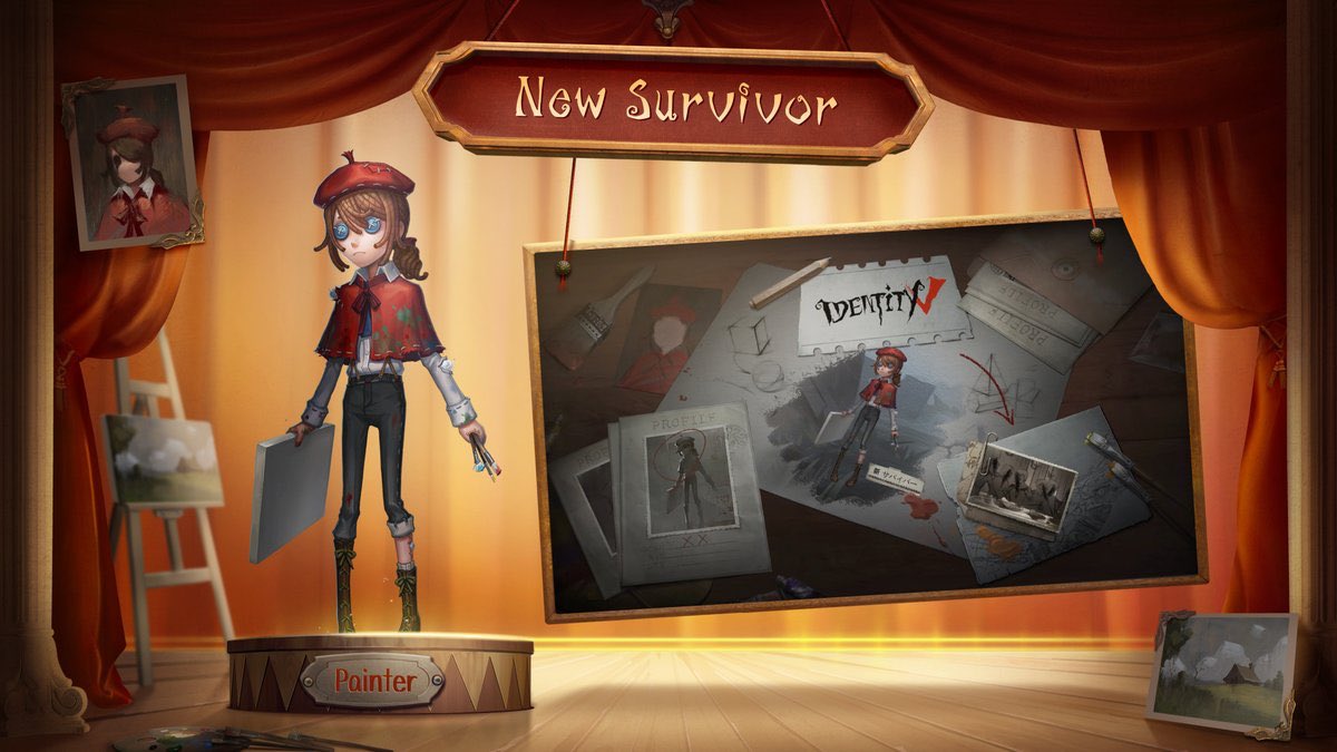 KeizerDemon's tweet image. Who’s ready for painter @GameIdentityV #IDV #Identityv