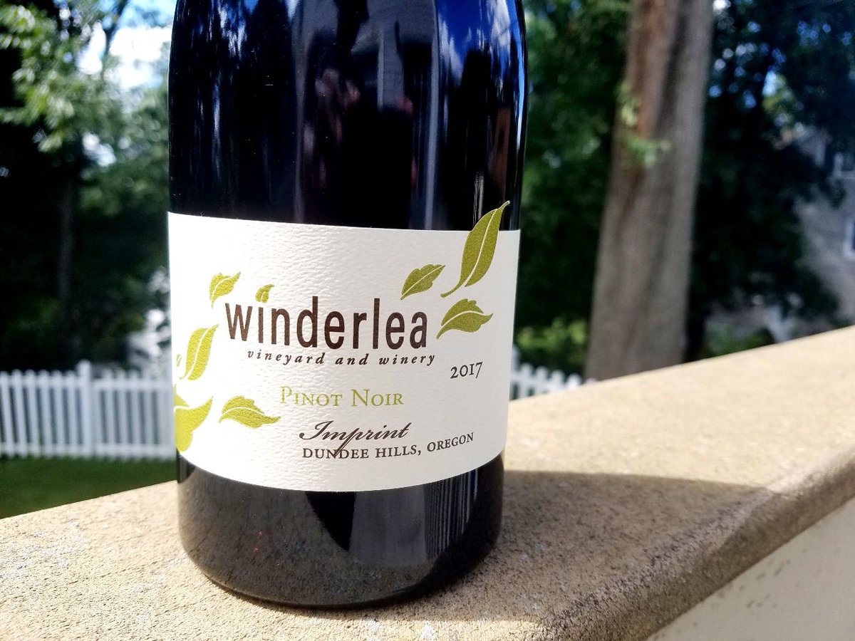 winecasualHQ's tweet photo. Winderlea Vineyard and Winery Imprint Pinot Noir 2017 – A Biodynamic Pinot Noir that Reveals Just-Ripened Red Fruit. 92 Points. https://t.co/x0VDrRZJYg @Winderlea @oregonwineboard @DemeterUSA @WineMediaCon #pinotnoir #biodynamic #biodynamicwine #WMC20 https://t.co/z12v36v9Kg