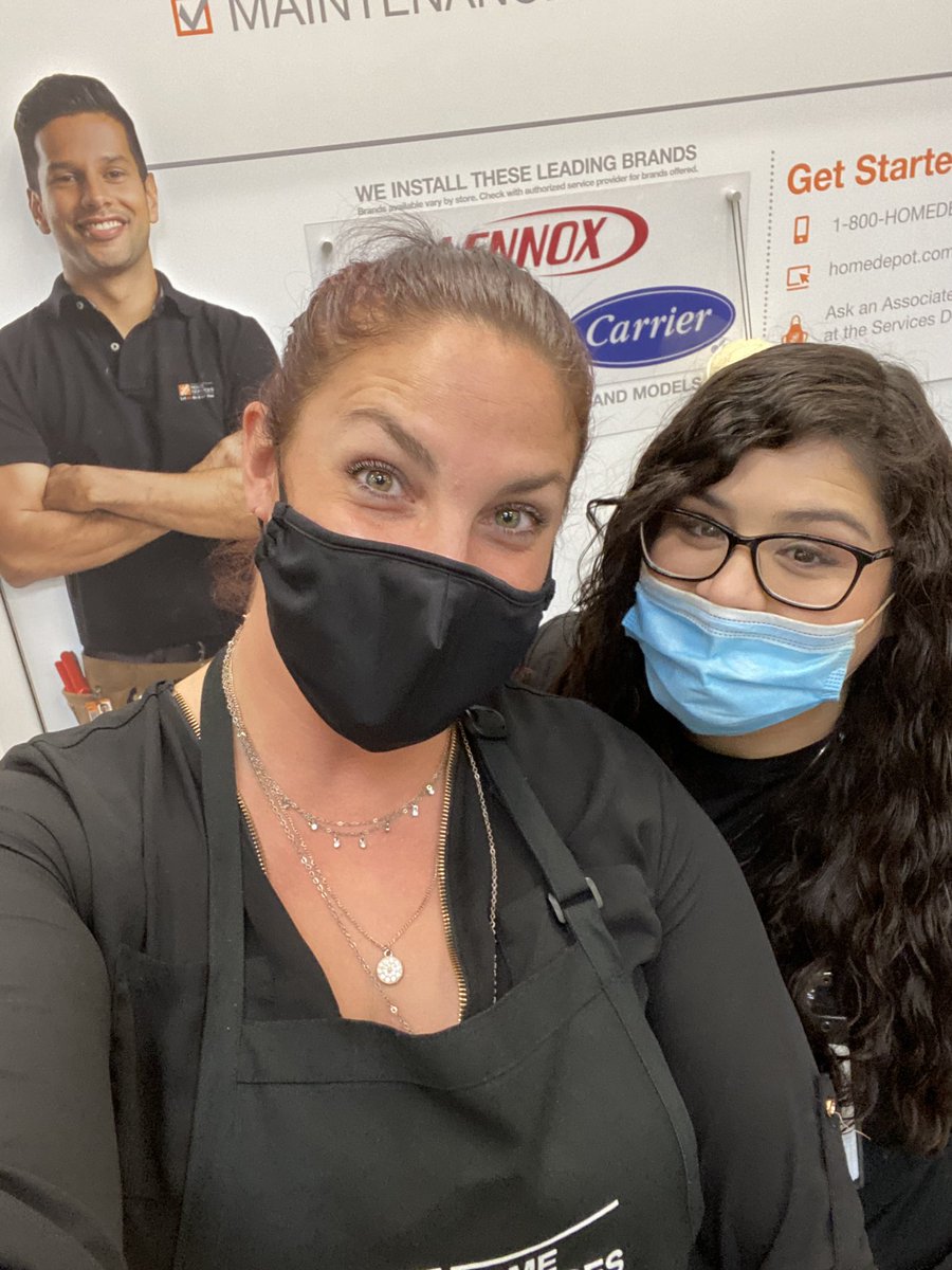 MattL_WFI's tweet photo. Megan &amp; Shasta my part time weekend warriors getting the job done at Home Depot 6818 3 AoRs &amp;  a Tune up still going strong https://t.co/fwzoEfKiet