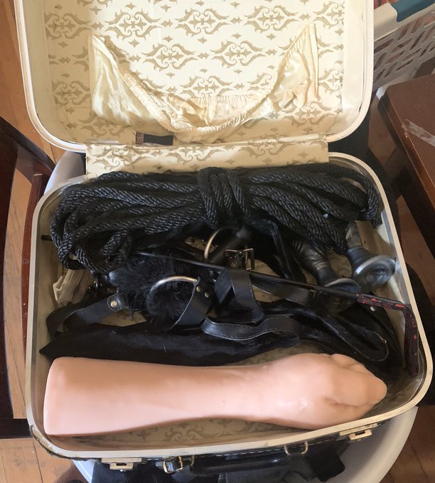 Finally time to get the toys out 😉 who&rsquo;s ready for some #BDSM #Ropes #Bound #BallGag #ButtPlug #Fisting<a href="/tag/bdsm"class="tags"><span>#bdsm</span></a><a href="/tag/bound"class="tags"><span>#bound</span></a><a href="/tag/ropes"class="tags"><span>#ropes</span></a><a href="/tag/ballgag"class="tags"><span>#ballgag</span></a><a href="/tag/fisting"class="tags"><span>#fisting</span></a><a href="/tag/buttpl"class="tags"><span>#buttpl</span></a>