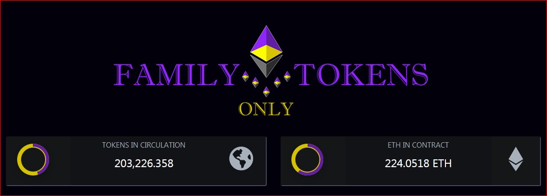 Family Only Token Ethereum Staking tweet media