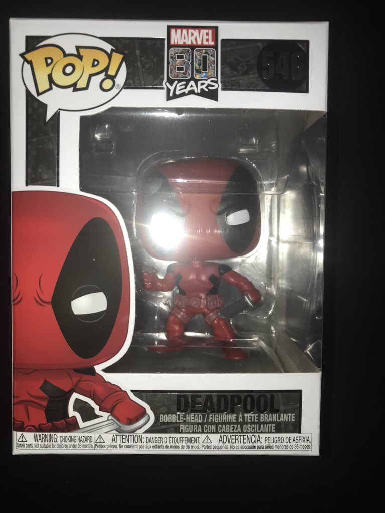 DeadpoolsDays's tweet image. Made a new purchase today, £8.00 in ASDA. It was so worth it😘