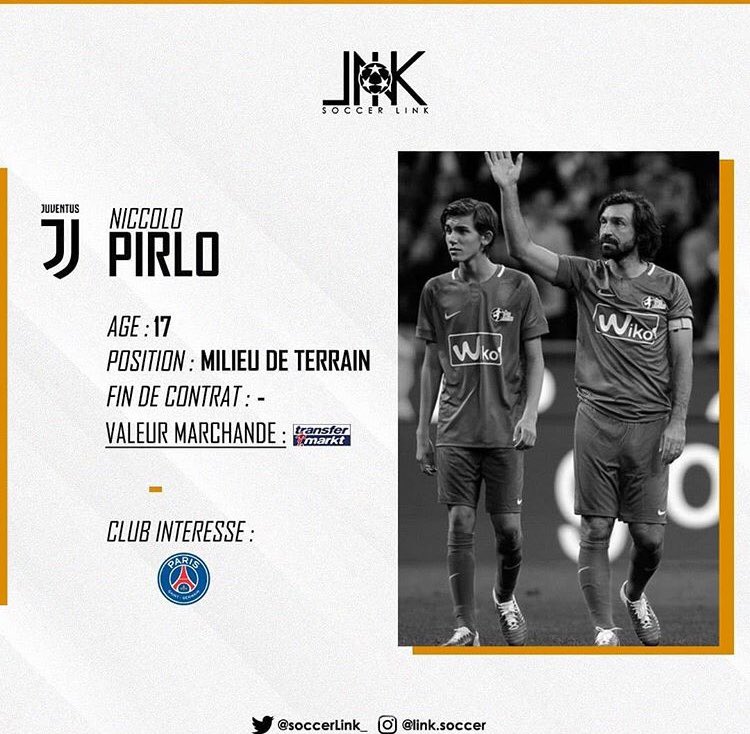 Erazzorcaptain's tweet photo. Leonardo serai intéressé par Pirlo le fils du grand Pirlo #psg #actufoot #actupsg #pirlo #mercatopsg #mercato #foot #france #italie #ligue1 #ligue1ubereats #sanscontrat https://t.co/WVXU3XwwLV
