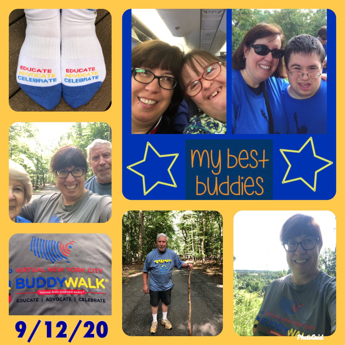 Walked for all my “Buddies” today!  Miss spending time with them!