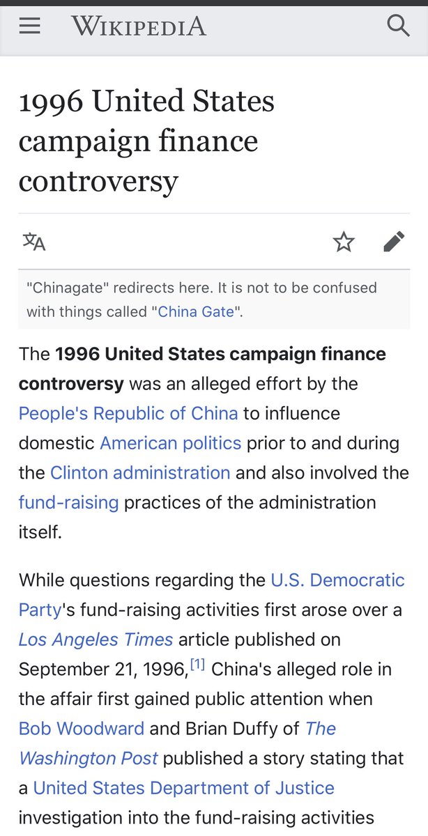  is no stranger to interfering with US Elections. https://en.m.wikipedia.org/wiki/1996_United_States_campaign_finance_controversy