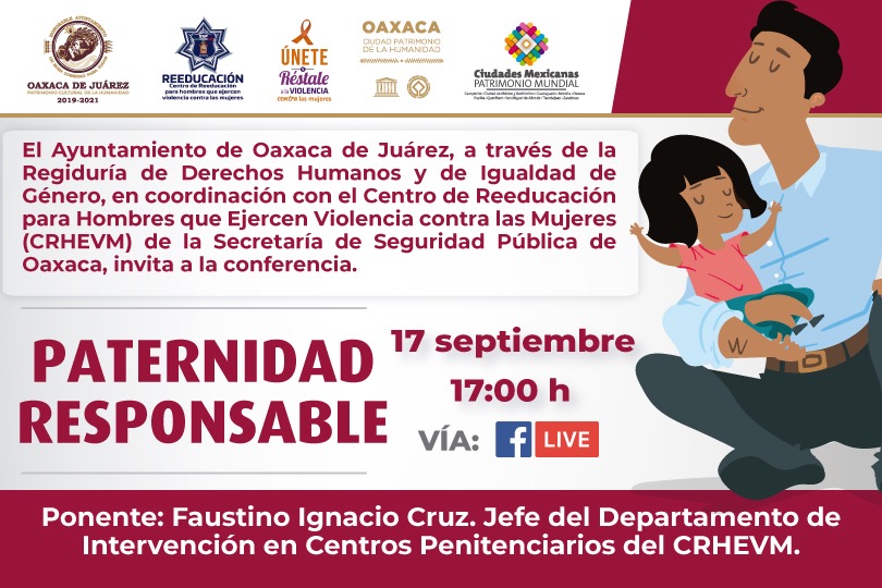 mirnalpztorres's tweet photo. Acompañanos el día jueves 17 de Septiembre a la Conferencia: "Paternidad Responsable" por el Lic. Faustino Ignacio Cruz.
Te esperamos vía #FacebookLive en punto de las 17:00 hrs.
#HablemosDerecho
#AccionesQueCambianVidas https://t.co/1apU01b3m5 https://t.co/LtfZ0W32gW