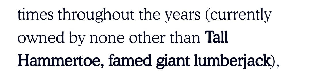 "Haha funny lumberjack man." This one doesn't offend me, it's just not funny.