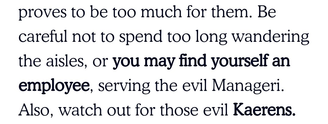 I'm not sure why it bothers me so much, but painting abused service workers as people who...shop too much? Rubs me the wrong way. Something something, mumble mumble, victim blaming.