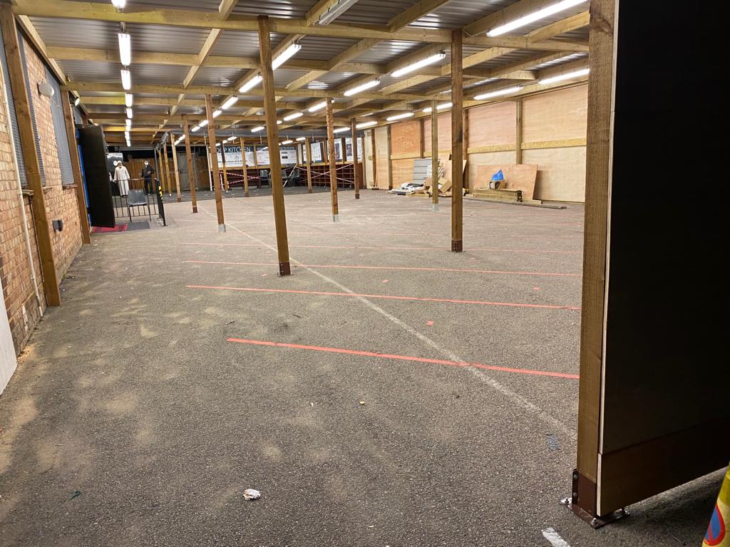 TheHICC's tweet photo. With the help of some brilliant friends of the Centre, we have extended the outdoor space and made ourselves ready for winter time Covid-compliant prayers.

Please follow all the instructions of the volunteers, who are working to keep our Centre and our Borough (@LBHavering) safe https://t.co/WSCAHN1D6n