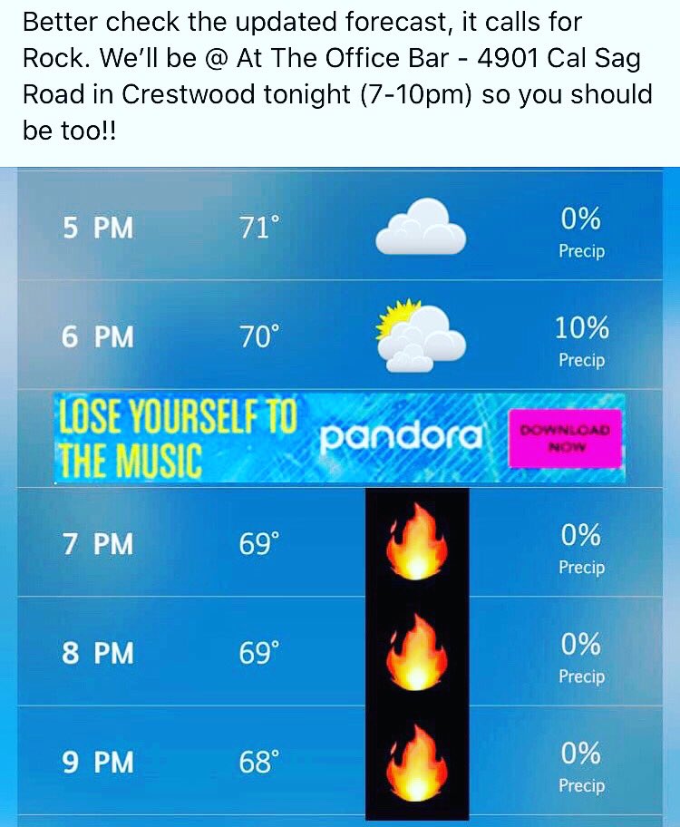 FriendlyFireChi's tweet photo. We’re ready to rock &amp; hope you are too!! https://t.co/E1aowgxFs7