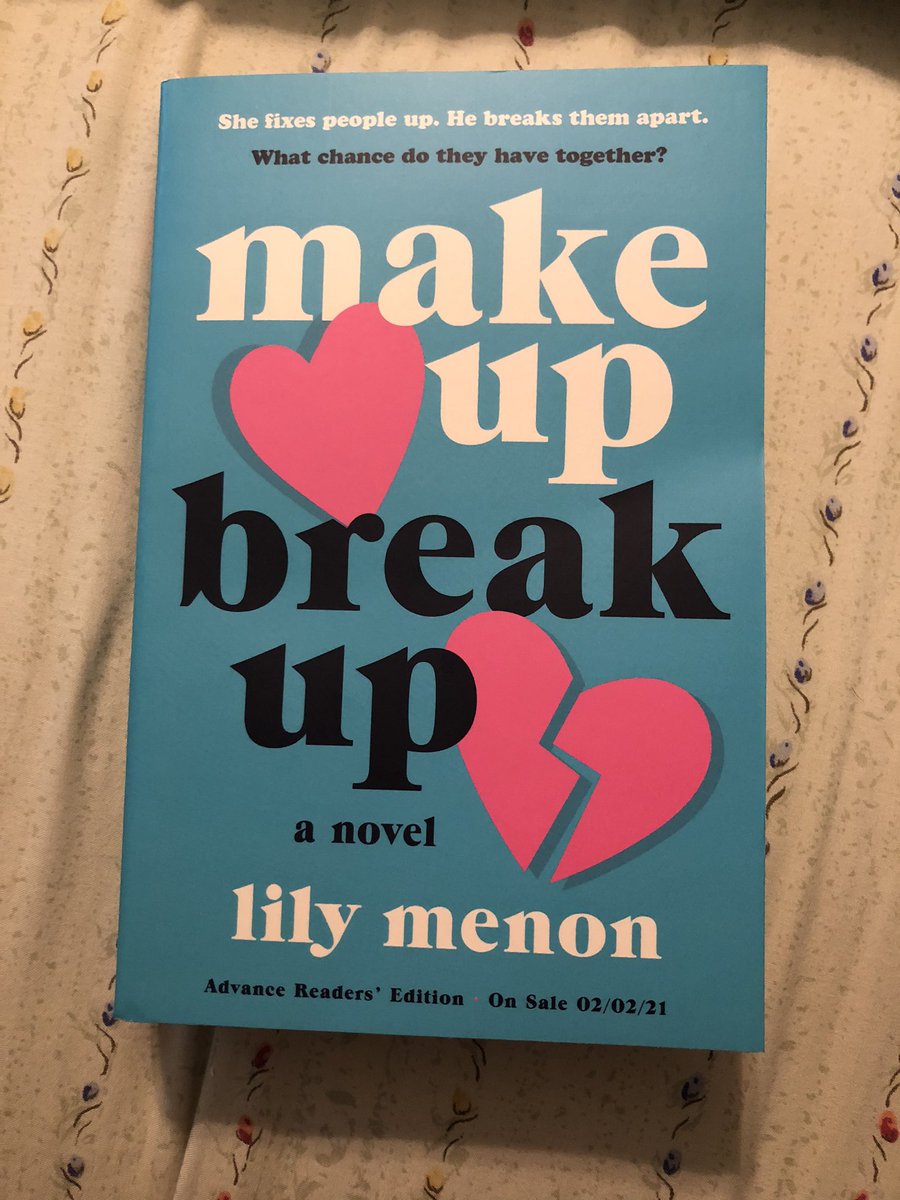 starshynebrite's tweet photo. I didn’t expect to get #bookmail but I’m SO EXCITED because now I have a physical ARC of @smenonbooks #MakeUpBreakUp which comes out Feb 2nd! Thanks @SMPRomance #SMPRomance ! Definitely preorder this! https://t.co/ub8yJVGxgc https://t.co/9DeCiAt5n4