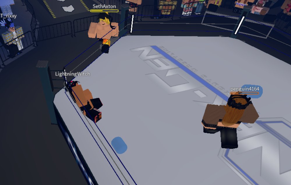 NGKWRoblox's tweet photo. NGKW - 12/09/2020!
@angxbella & @SethAxton vs @BadDaddyG_Addy & @givenchybody!
Two stacked teams clawing for the victory tonight...and it's the duo of PENGUIN & SETH which pull off the victory!
#NGKW https://t.co/tnTsrvVnsi