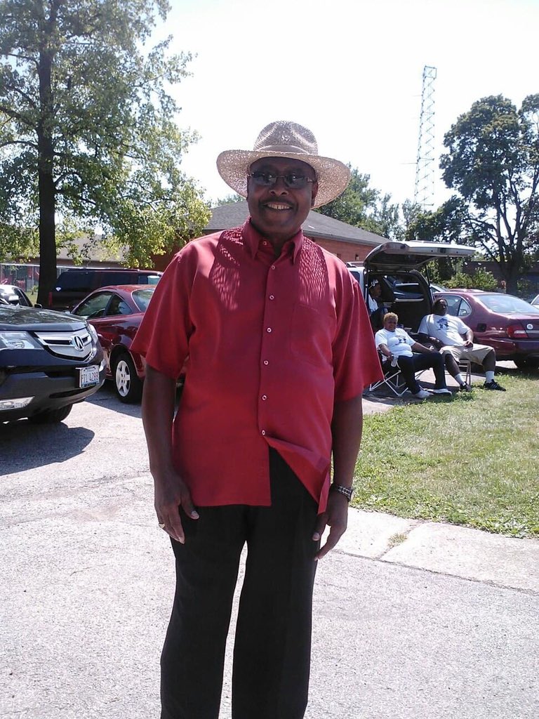 LTtheAP's tweet photo. He served 34 yrs in @maywood89 in various roles including AP &amp; Principal of @GarfieldSD89, Science Teacher at @IrvingTigers, &amp; Principal of Lexington School. I’m honored to call him my Daddy &amp; saddened to share that he has transitioned. I am who I am because he was who he was... https://t.co/BLa9yKh3Y9