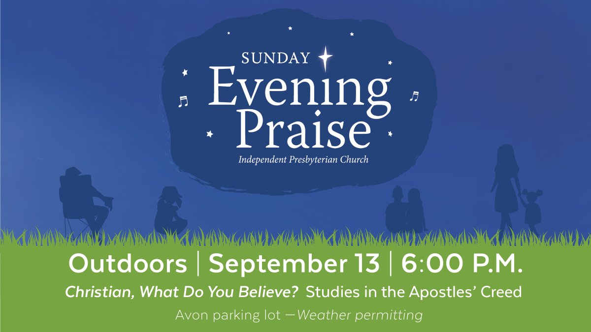 IPCmemphis's tweet photo. Bring your own chairs and enjoy Sunday Evening Praise OUTDOORS (socially distanced) with us at 6:00pm in the north parking lot. Looks like rain will have passed––should be a beautiful evening to fellowship (masks optional) and worship Jesus our King! https://t.co/4N1J9RWRUB