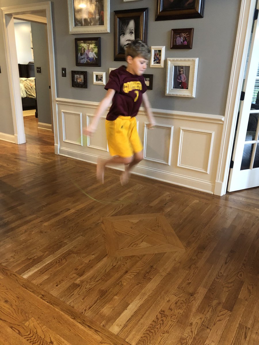 LauraBenningfi1's tweet photo. It may be rainy outside, but we can still get some exercise with @LostRiverPE  for 4th grade VA https://t.co/OO1L5EALN1