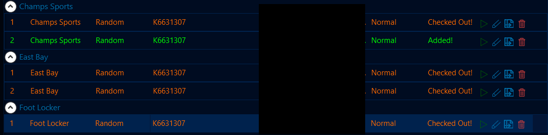 ShouDini_kicks's tweet photo. Today's cook was brought to me today by:
@loop_houston 🔥 #fortheloop #IYKYK
@ANB_AIO 🤖
@destroyerbots 🤖
@fogldn ⚡️⚡️
@anbproxies (beta DCs - ghaddamit they're good) ⚡️⚡️
@GetCookiesIO 🍪
@amaliinc - emotional support https://t.co/MZJ3u9lwHv