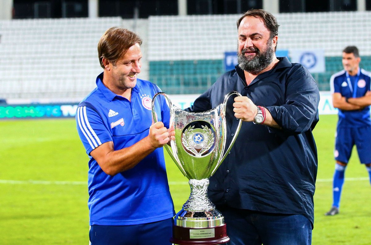 Pedro Martins (@coachpmartins) on Twitter photo We've done it! The Greek Cup caps off the brilliant season we've had. Winning is synonymous with this club, and I am very proud to bring this extra joy to <a href="/olympiacosfc/">Olympiacos FC</a> fans! 🏆🇬🇷
#Olympiacos #GreekCup #Final #Winners We've done it! The Greek Cup caps off the brilliant season we've had. Winning is synonymous with this club, and I am very proud to bring this extra joy to <a href="/olympiacosfc/">Olympiacos FC</a> fans! 🏆🇬🇷
#Olympiacos #GreekCup #Final #Winners
