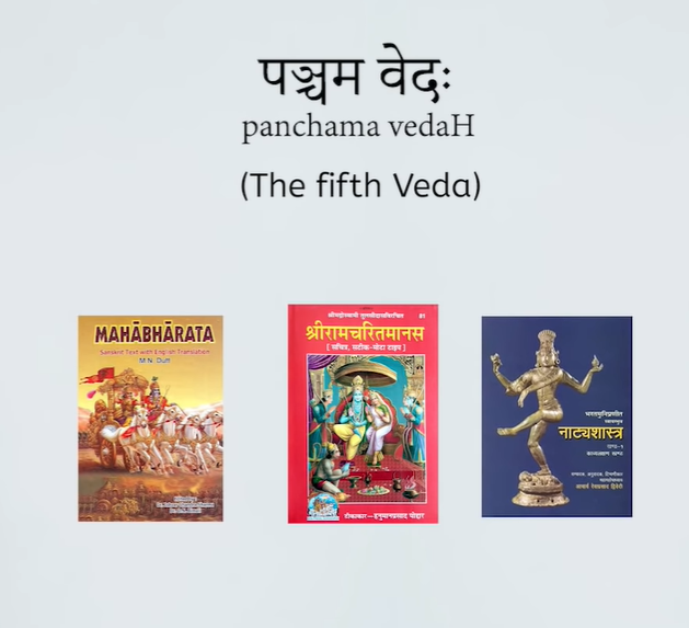 35/ …(Atharva-Veda).Sometimes people refer to a text of immense importance as the fifth Veda.