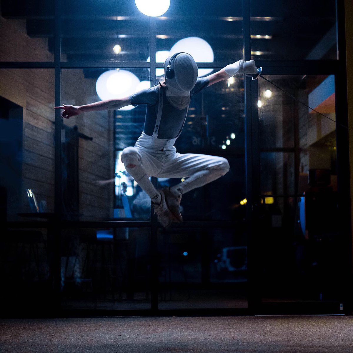 ColbyBoothman's tweet photo. Happy world fencing day!
We’ll be back to it one day.

🤺:@ColbyBoothman 
📸:@willcookvlogs 

#worldfencingday #fencing
@USAFencing @FIE_fencing @britishfencing @eurofencing @NBCSports https://t.co/2krMgIQ9pL