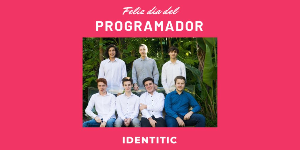 identiticapp's tweet photo. Les deseamos un muy feliz día a todos aquellos que desde código hacen un mundo mejor ⚡️🌎 https://t.co/aJSMtr7Elw