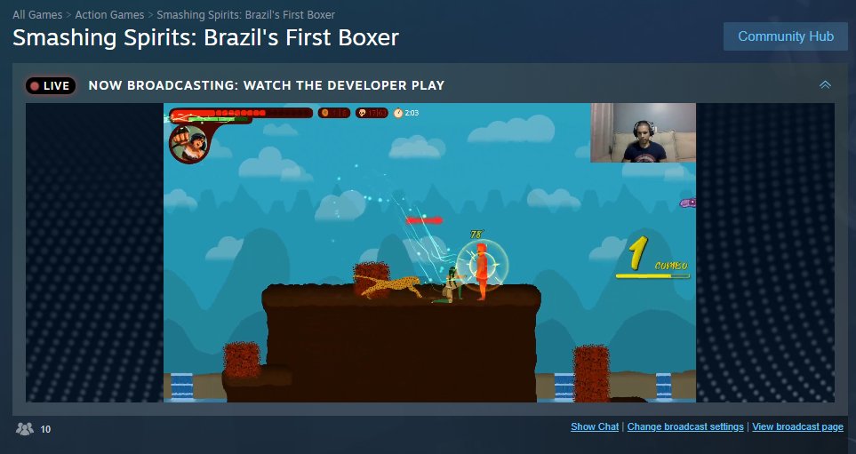 sensengames's tweet photo. We're live now playing! Come checkout the maps and bosses!
https://t.co/4wjbpe5GoE

#gamedev #streaming #steamgames #platformer #2dplatformer #2dgames #gamedevelopment #indiegame #IndieGameDev #fighting #boxing https://t.co/nzr89J73W3