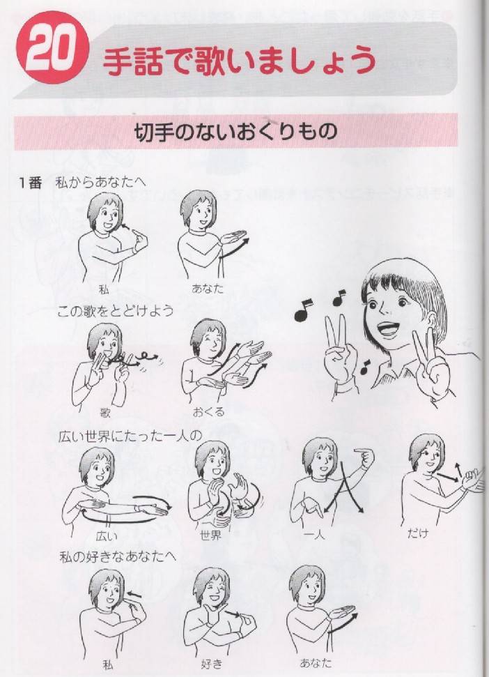 沖大手話サークル おはようございます 昨日の手話クイズの答えです 歌 おくる 広い 世界 4つの手話で 切手のないおくりもの の一番を歌ってみましょう T Co Bmrmf10zgh Twitter 沖大手話サークル おはようございます 昨日の手話クイズの答えです 歌 おくる 広い 世界 4つの手話で 切手のないおくりもの の一番を歌ってみましょう T Co Bmrmf10zgh Twitter