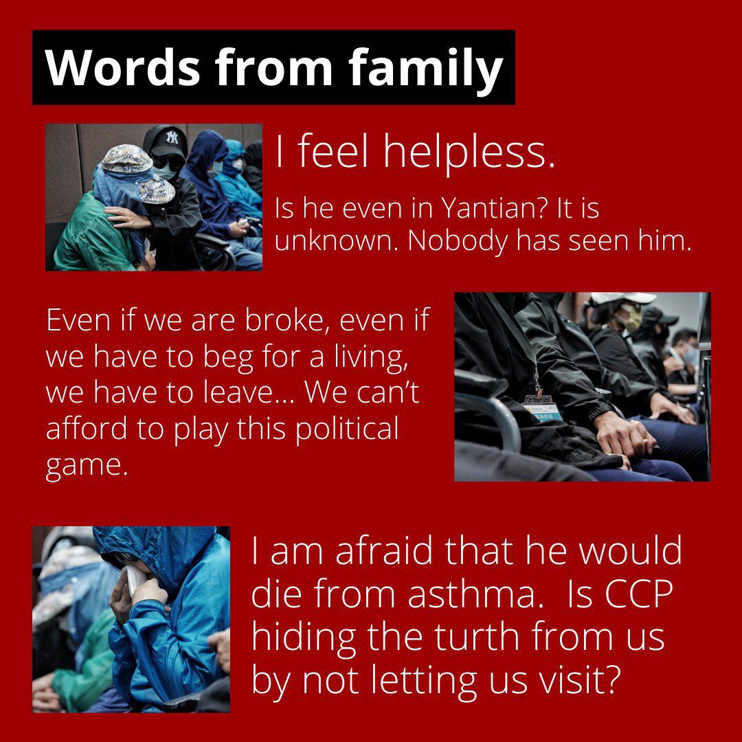 antielabhk's tweet photo. 12#HKYouths = 12 precious lives! We hv 4 requests: meet w/#Attorney appointed by family instead of #CCP; get medical assistance; able to c all their families &amp; return to #HongKong ASAP! Pls spread the words &amp; hope the best for these #HongKongers. #save12hkyouth #StandWithHongKong https://t.co/3flWECJWpi