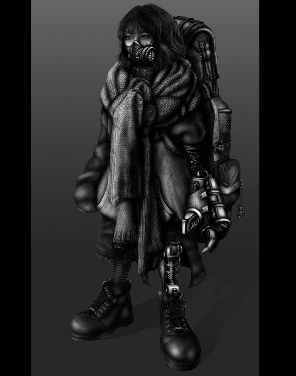 AlexParr_CGD's tweet photo. Cyber scavenger concept 

#art #digitalart #conceptart  #characterart #characterdesign  #indiedev #digitalart https://t.co/fcOaFRmcog