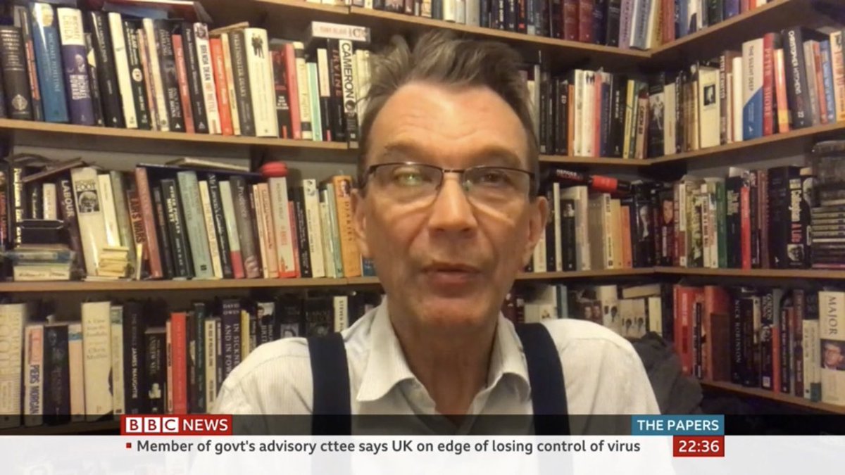  #BookcaseWatch Those shelves look far too thin for all that weight.