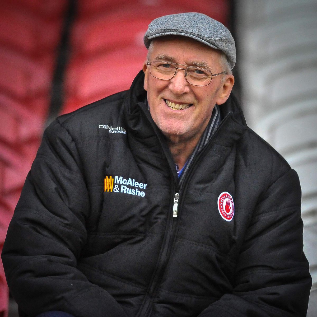 In 2015 in <a href="/DubGAAOfficial/">Dublin GAA</a> we twice lost Owen Roe O’Neill. It took 3 defibs and much intervention to save his life. Since then he’s had more battles with illness but was in Omagh today. Winner of Benburb cup himself in 1966. Tonight we salute this living legend. <a href="/KillyclogherGAA/">Killyclogher GAA</a>