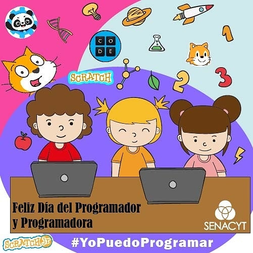 HoraCodigoPTY's tweet photo. Feliz Día del Programador👨🏽‍💻👩🏽‍💻a todos nuestros especialistas en el área y a nuestros jóvenes, niños y aficionados a la tecnología y programación. #YoPuedoPorgramar #💚Tecnología #CsFirts #CODE https://t.co/4WMohnup6u