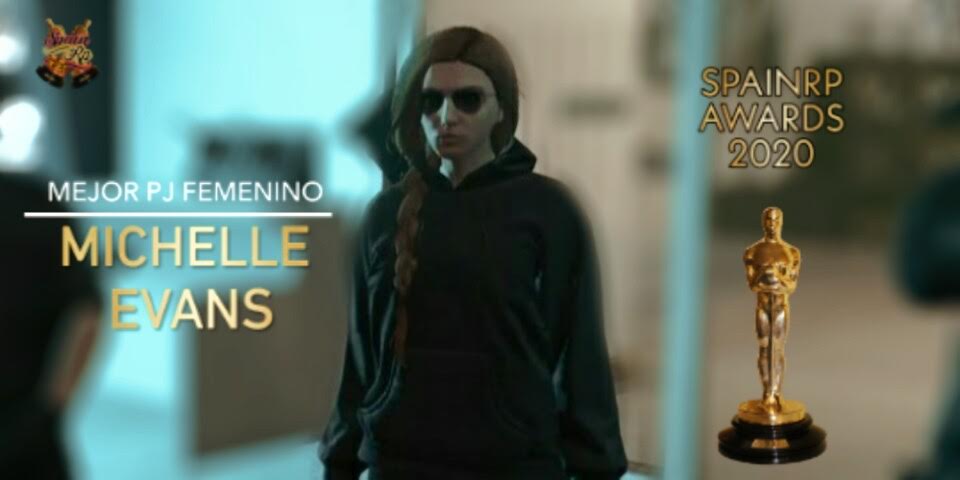 InfamesRpAwards's tweet photo. Mejor PJ Femenino ¡Más que merecido, nuestra Michelle Evans! Alguien que se preocupaba por los suyos y tenía aquel fuerte carácter con el que la recordaremos. ¡Una grande!
#SpainRpAwards https://t.co/Er6ara4Fx6