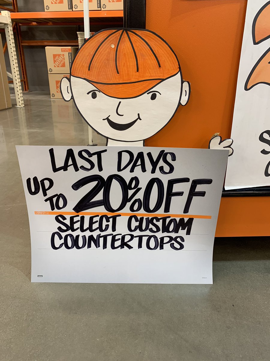 Store 403 driving our Countertop Event shouting out our savings of up to 20%!!!  <a href="/deanosettle/">Dean Settle</a> #PMDWinsWithServices <a href="/NagyAndrew/">Andrew Nagy</a> <a href="/beccalsaunders5/">Rebecca Saunders</a> @KennyRedigerTHD