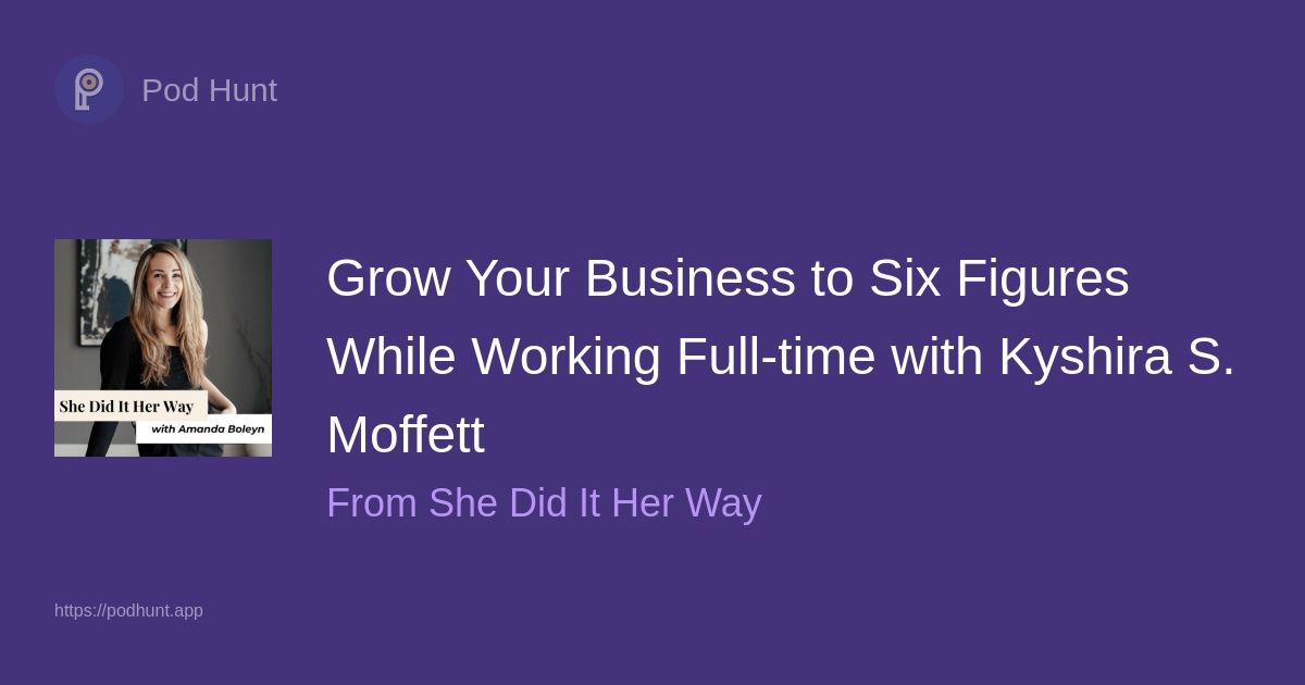 Pod Hunt tweet media