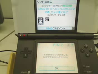 Included in these spreadsheets is an image of an in-development DSi, with paper seemingly covering the top screens casing. It's also on low battery, oh no!!