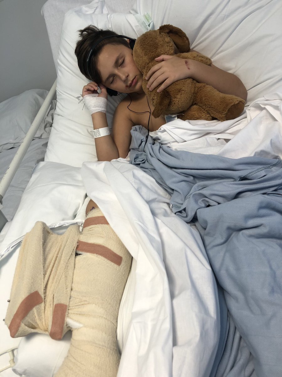 pinkladee78's tweet photo. @EmmaWillis my 9yr old nephew was hit by a car outside school 2 days ago, had surgery and has a few more to come, we are trying to get him as many celeb recorded video get well wishes as we can, to help him whilst in hospital. Please can you help? https://t.co/rWxVgXrUBq