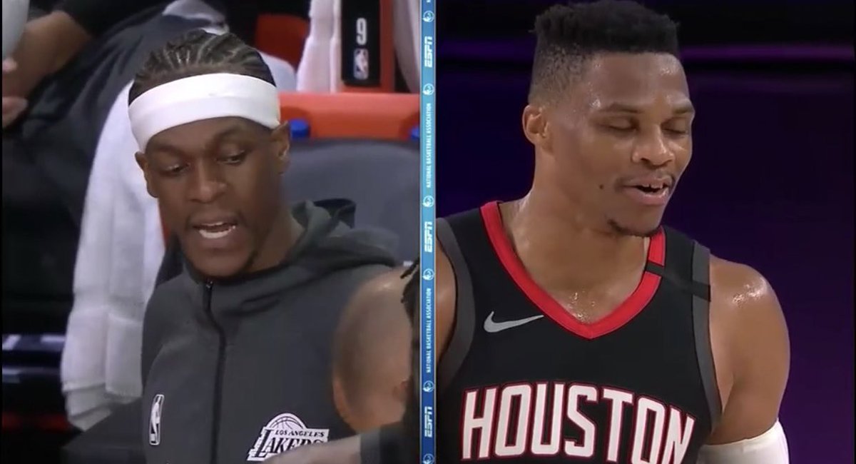 NBA Central on Twitter: "Rajon Rondo says his brother called Russell Westbrook “trash” (h/t @MarcJSpears )… "