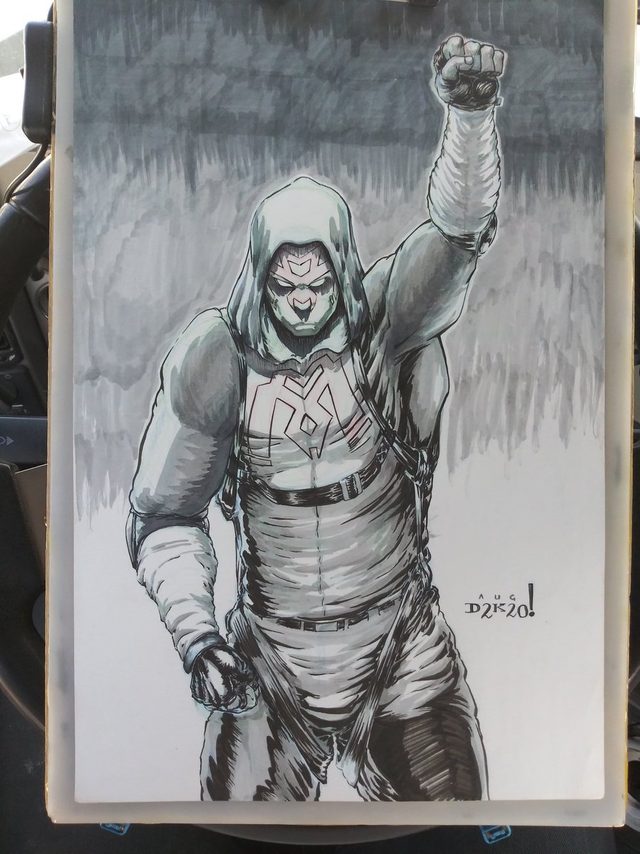 Doomsmith_'s tweet image. Cover art to The Realest Bayani REBIRTH #1. Stages in reverse order. 

Pencils, Inks and Greyscale by me
Colors provided by @SotoColor 

The Realest Bayani is TM and © Mark Teodosio