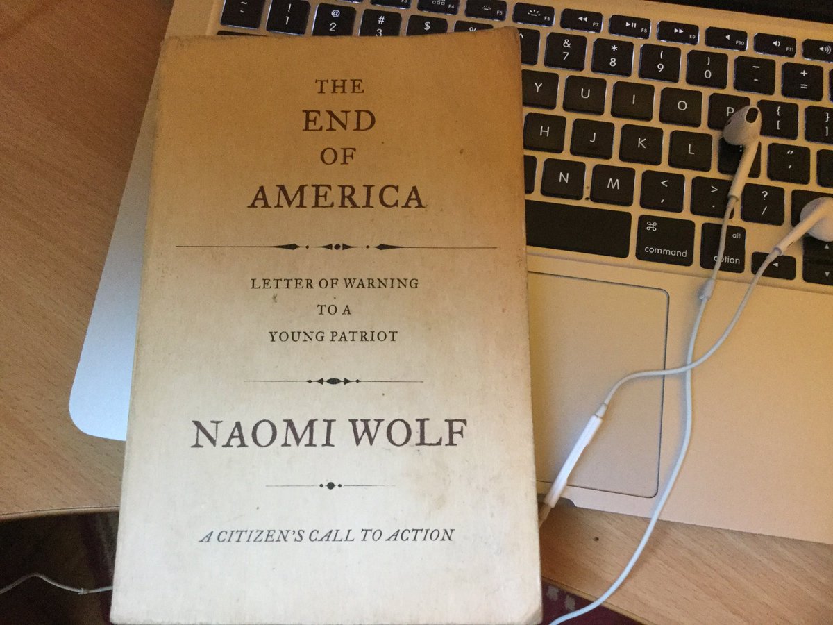 dginnivan's tweet photo. Revisiting 2007 Naomi Wolf’s warning to citizens of erosion of liberty and democracy. Why we best get involved in politics @VoicesForAU⁩ #integritycommission #icac #beechworthprinciples ⁦@helenhainesindi⁩ ⁦⁩ ⁦@adropex⁩ ⁦@Events_Matter⁩ ⁦@greenbus⁩ https://t.co/p02RVClPar