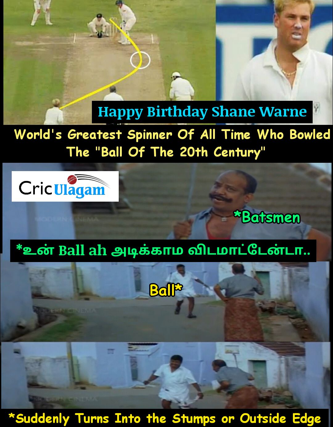 Happy Birthday The Great Shane Warne  Master Of Spin     