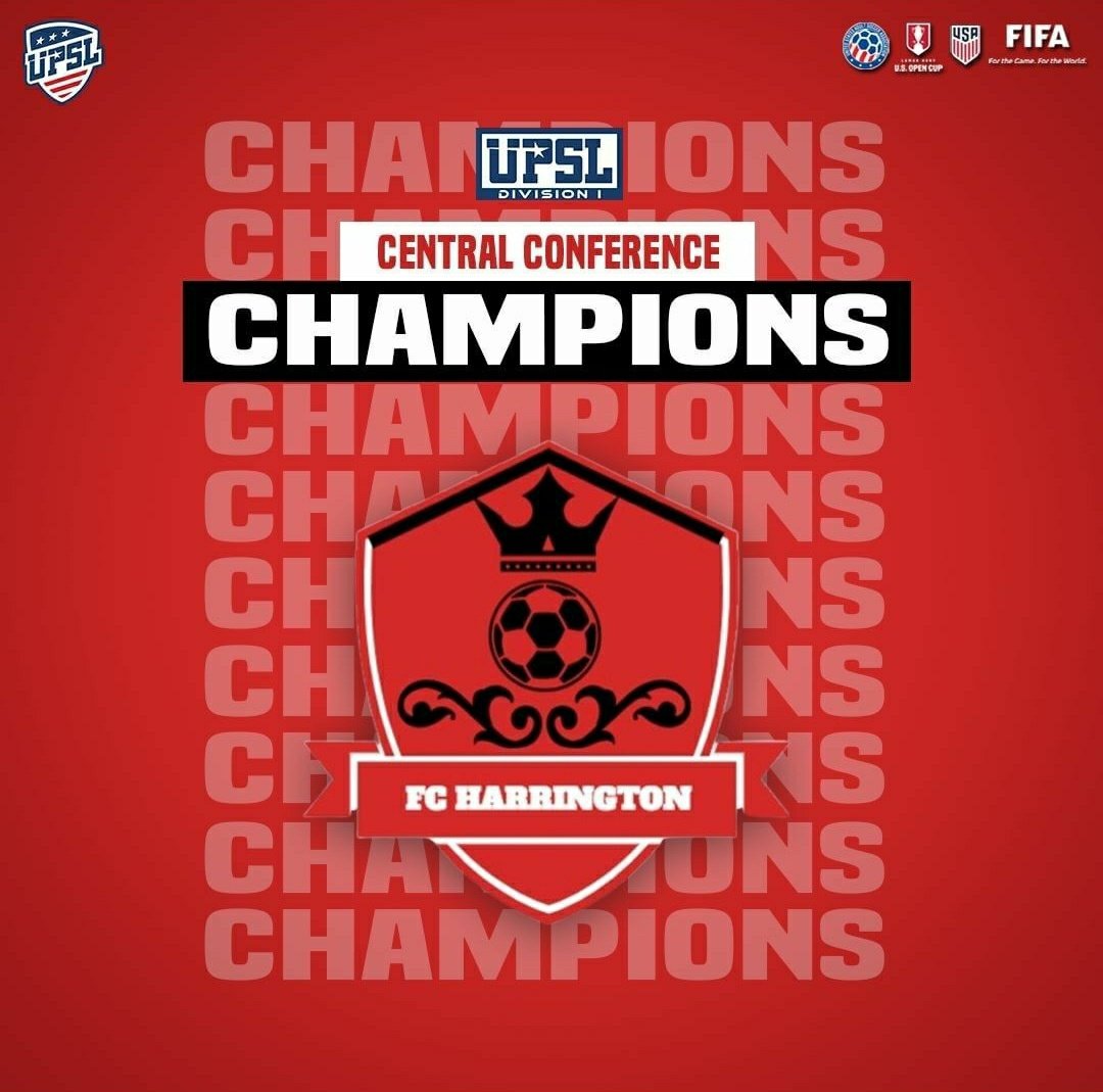Congrats to @FC_Harrington on winning its first @upslcentral Division I title🏆🥇

The club started in Division III &amp; has worked its way to the 🔝, dethroning @ForoSC and <a href="/houstonfc/">houstonfc</a> in this season's playoffs! 👏👏

#UPSL #Texas #Championship