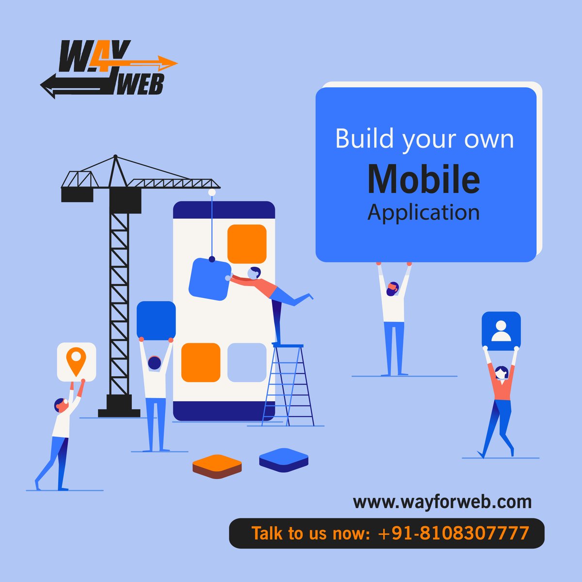 WayForWeb's tweet photo. our Android, iOS and Hybrid mobile applications with its own SEO are just one step away. Contact us at +91-8108307777 or visit our website: https://t.co/MuF3cfNuvp
.
.
.
#appdevelopment #webdevelopment #webapplicationdevelopment #webdesign #digitalmarketingagency... https://t.co/HNHD2toLRF