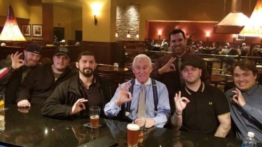 <a href="/MarshallCohen/">Marshall Cohen</a> Here's Roger Stone is meeting with the white supremacist Proud Boy militia.  Trump's direct connection to a violent right wing group that would be happy to help during a coup.

Sure would be nice if this got widely circulated.
