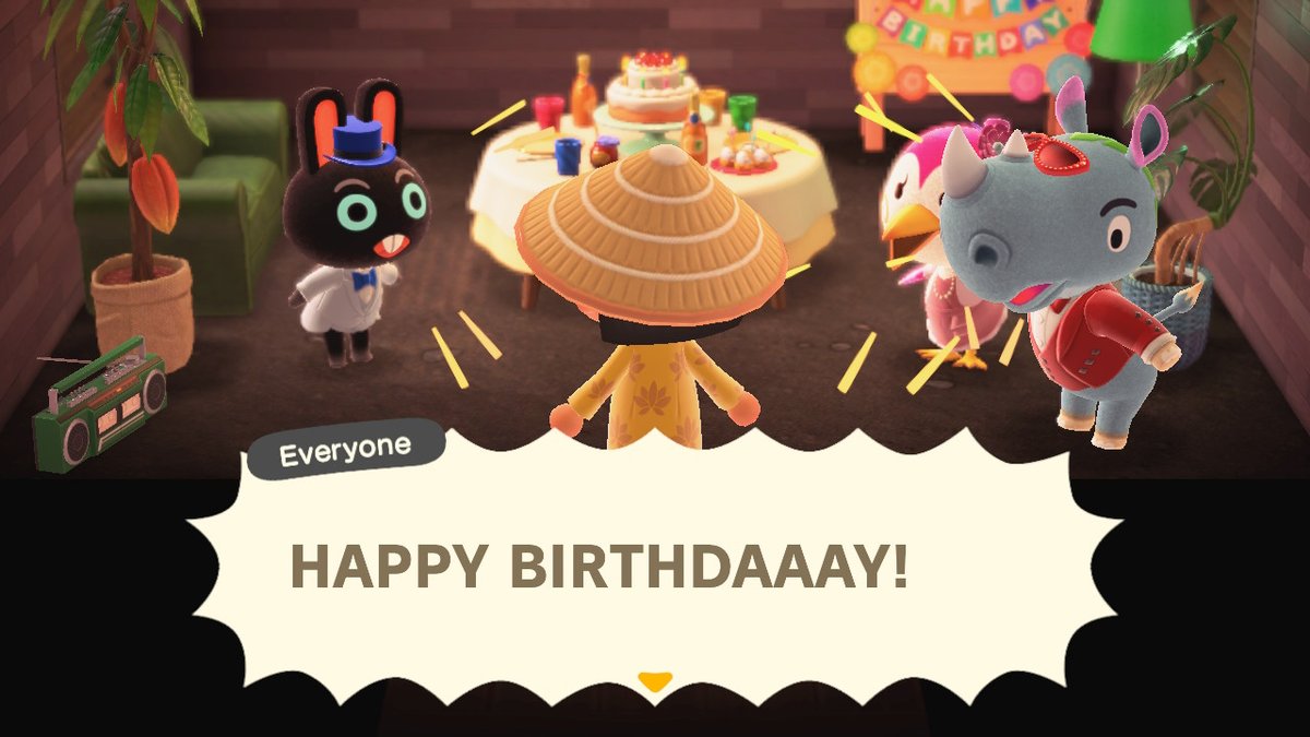 Happy birthday to me!!! #AnimalCrossing #ACNH #NintendoSwitch