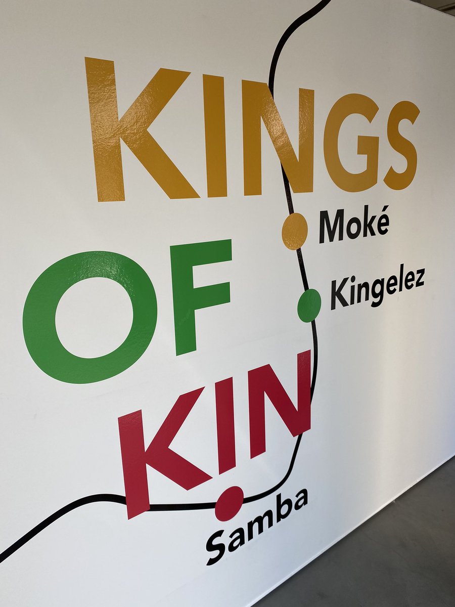 #Expo:  #KingsofKin à #Paris , avec 3 peintres de #Kinshasa #ChériSamba, #Moké et #BodysIsekKingelez dans les galeries @magnin_a, boulevard Richard Lenoir et Nathalie Seroussi, rue de Seine.
#AfricanArtNow PH. Sinzou