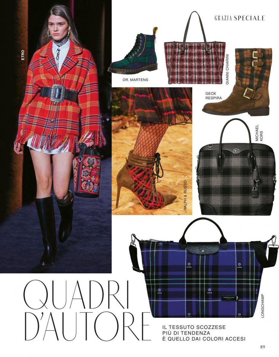Speciale Sfilate Accessori
GRAZIA ITALIA
#styledbyme