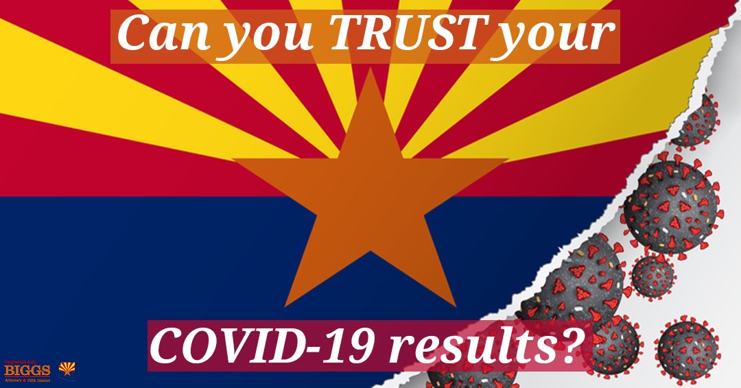 A recent report in the New York Times showed that 90% of COVID-19 positive results were non-infectious/false positives due to the high sensitivity of the tests (called the cycle threshold).The cycle threshold for Arizona’s COVID-19 tests remains unknown.
