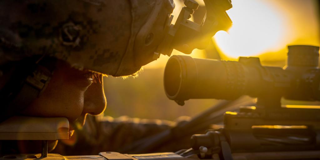 Beam Me Up Sgt. Alexander Bui, @MrfDarwin, fires a M107 .50 caliber sniper rifle during Koolendong at Mount Bundey Training Area, NT, Australia. The exercise challenged the Corps’ and the Australian @DeptDefence’s crisis and contingency responses in the #IndoPacific region.