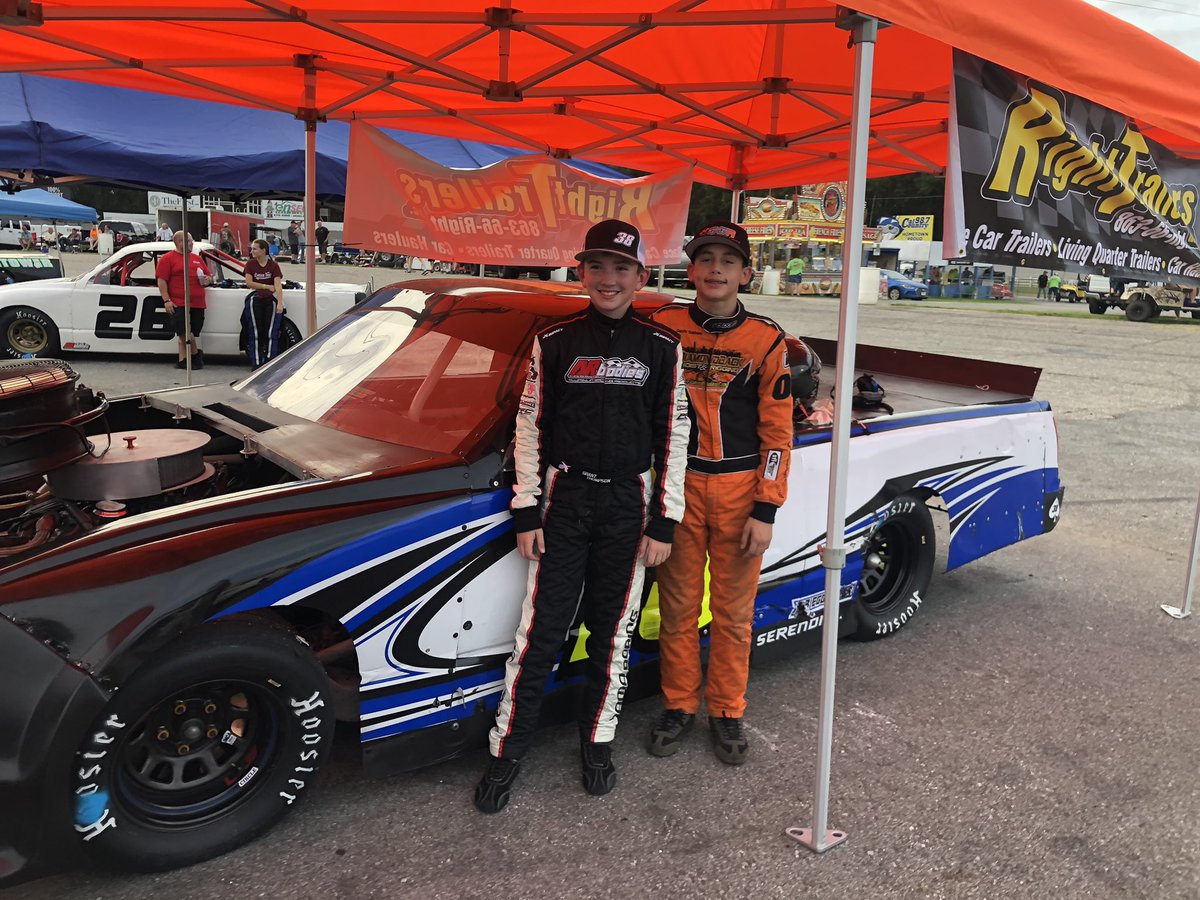 First time here at 5 Flags Speedway, we have such a fast CBM truck, 2nd fastest all day got P2 in qualifying. <a href="/FoJFoundation/">Friends of Jaclyn</a> <a href="/RaceFace_BD/">Race Face Brand Development</a> @Right_Trailers